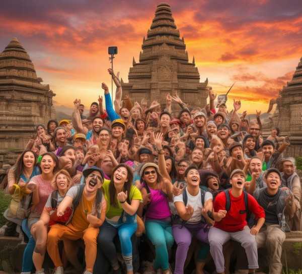奇趣狂欢之旅，疯狂旅游团的异彩纷呈,疯狂旅游团，一场别开生面的旅行盛宴,奇趣狂欢,疯狂旅游,第1张