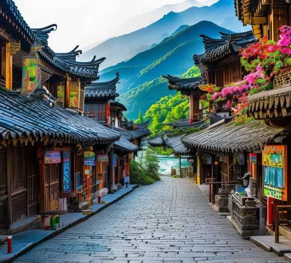 丽江古城之旅，品味古城韵味，尽享自然风光,丽江旅游攻略，探寻古城韵味，畅游自然风光的路线,自然风光,旅游攻略,历史文化,第1张