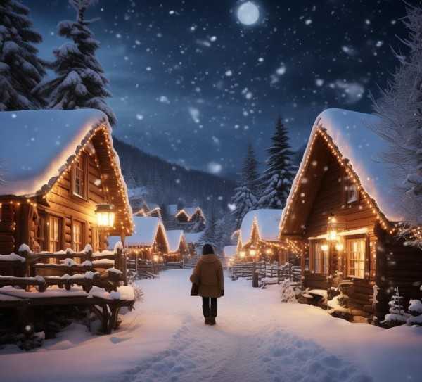 雪乡秘境之旅，探寻冬日冰雪仙境
