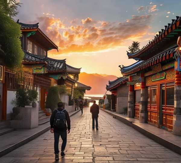 大理古城，探寻绝美风光的漫步之旅