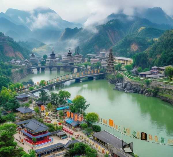 湖北风光探秘之旅，必走旅游路线攻略,探寻湖北之美，一条不可错过的旅游路线攻略,自然风光,历史文化,旅游路线,第1张