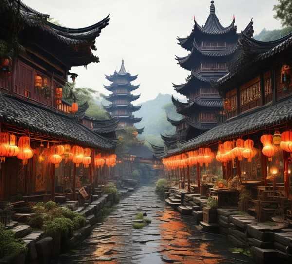 浙江文化之旅，探秘千年古韵的旅游胜地,探寻浙江之美，走进这片文化底蕴深厚的旅游景区,自然风光,历史文化,仙境,第1张
