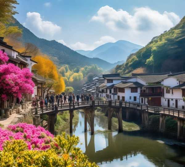 婺源，走进中国乡村画卷的旅游秘境,婺源旅游攻略，探寻中国最美的乡村画卷,旅游攻略,旅游胜地,第1张