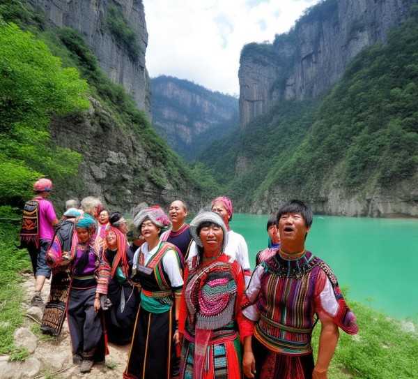 恩施大峡谷，土家族风情之旅，自然奇观探秘记,恩施大峡谷旅游团，探寻自然奇观，感受土家族风情,自然风光,深度游,第1张
