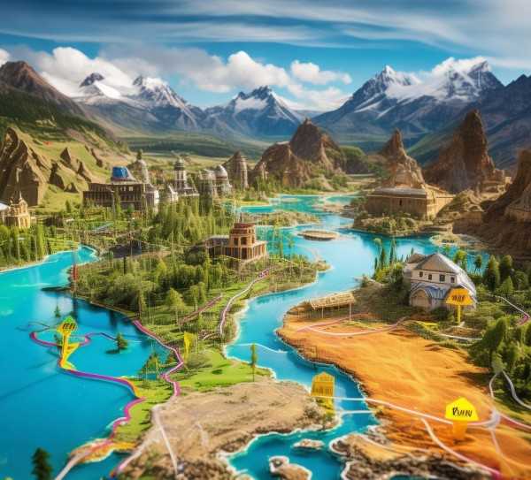 五彩大地探秘之旅，深度旅游路线攻略,旅游路线攻略，探寻大地的五彩斑斓,旅游路线,规划,三亚,第1张