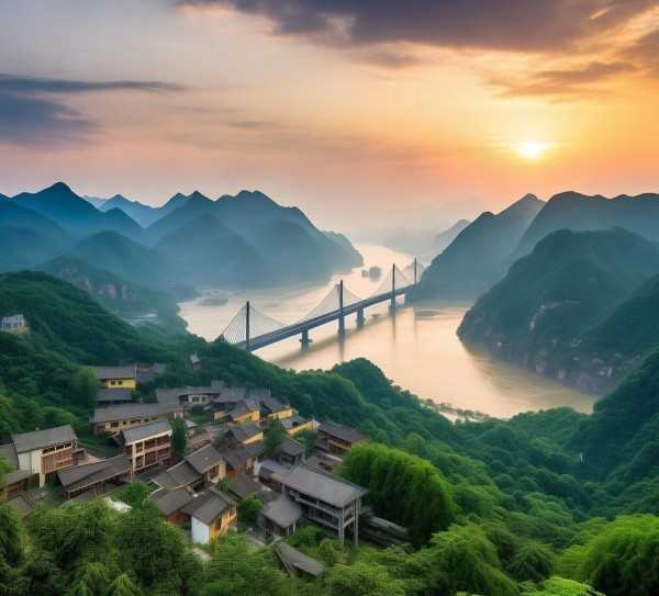 重庆周边绝美风光攻略大全,重庆周边旅游景点大全，探寻山城周边的绝美风光,自然风光,历史文化,旅游胜地,第1张