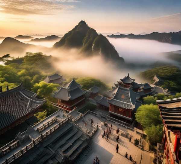 泰山秘境探幽，泰安旅游景区的独特魅力,探秘泰山之美，泰安旅游景区的千年魅力,历史文化,旅游胜地,风情,第1张