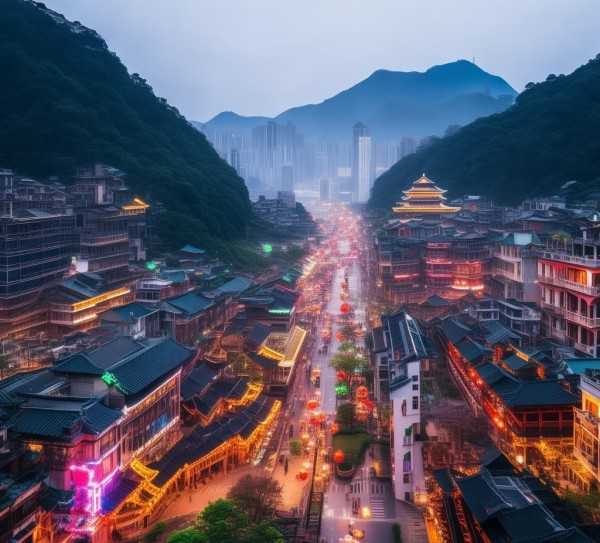 山城探秘之旅，重庆周边景点深度攻略,探秘山城魅力，重庆周边旅游景点攻略,自然风光,历史文化,仙境,第1张