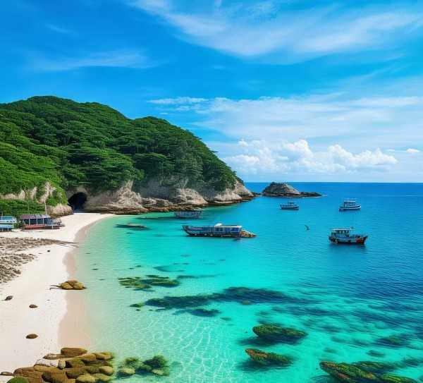 舟山群岛，碧海蓝天的海岛风情之旅,探寻舟山群岛，碧海蓝的海岛风情之旅,自然风光,历史文化,旅游胜地,第1张