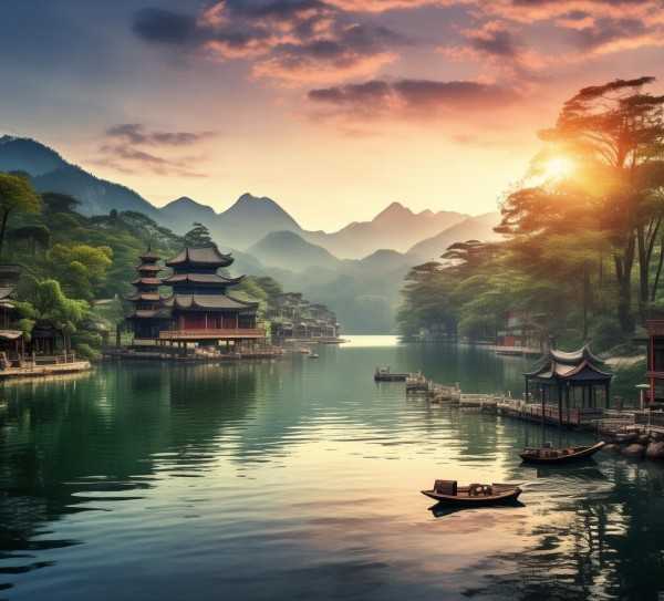 微山湖，自然画卷与人文瑰宝的完美融合,微山湖旅游景区，自然风光与人文历史的融合,自然风光,旅游胜地,风情,第1张