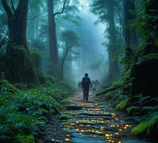探寻仙境，老君山旅游路线深度解析,探寻仙境秘境——老君山旅游路线全攻略,自然风光,旅游路线,规划,第1张
